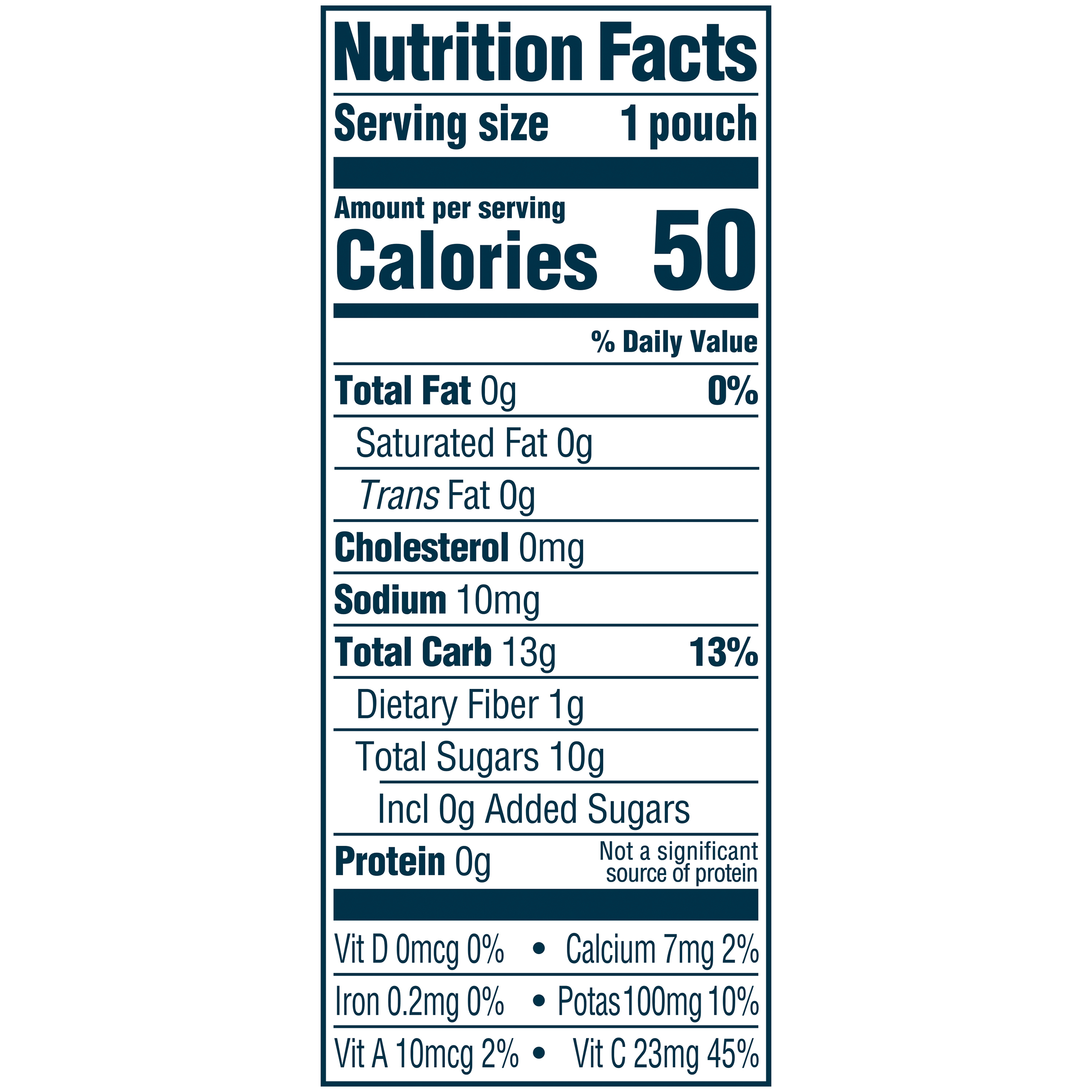 Gerber Apple Blueberry Spinach Nutrition Facts