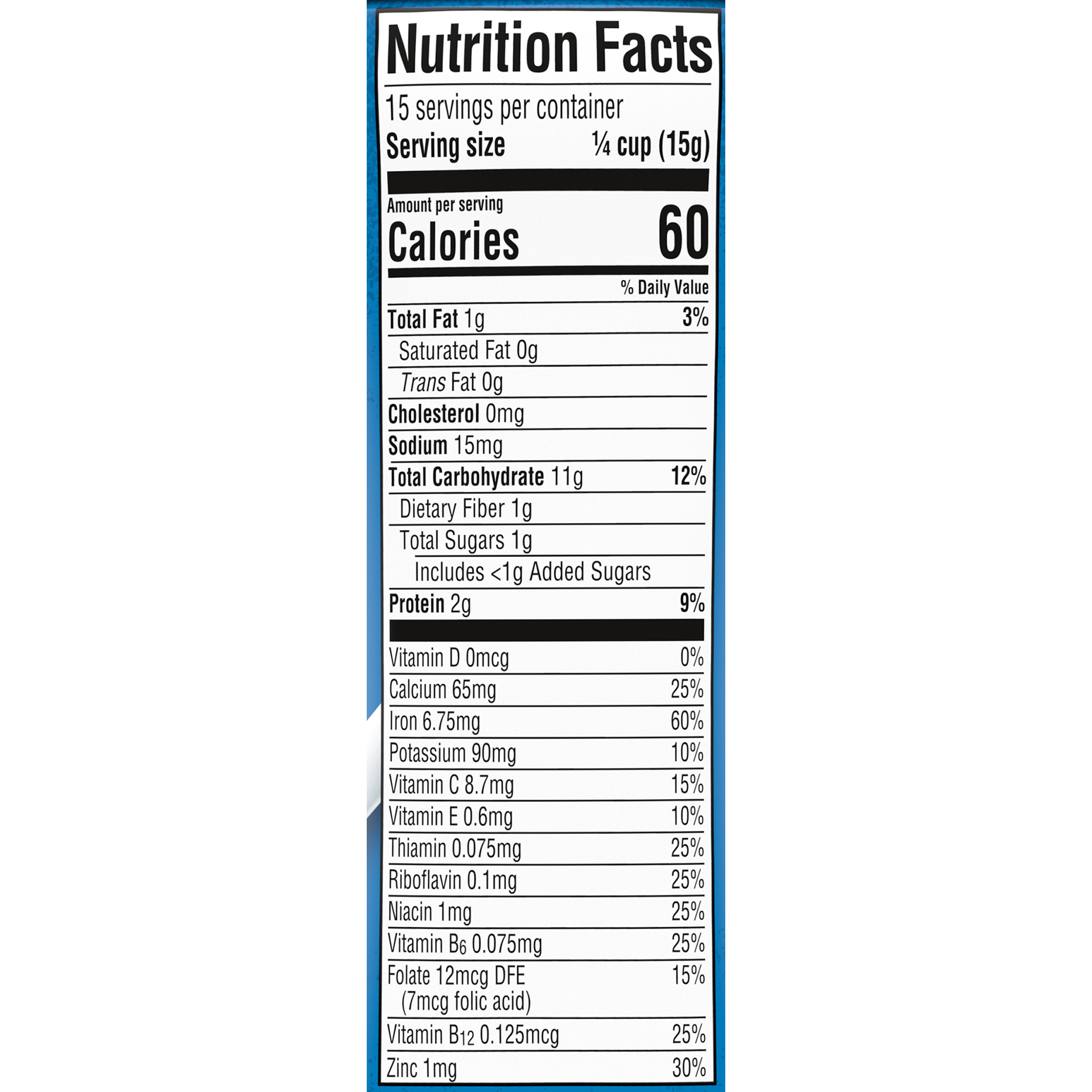 Gerber Powerblend Probiotic Oatmeal, Lentil, Carrots & Apples